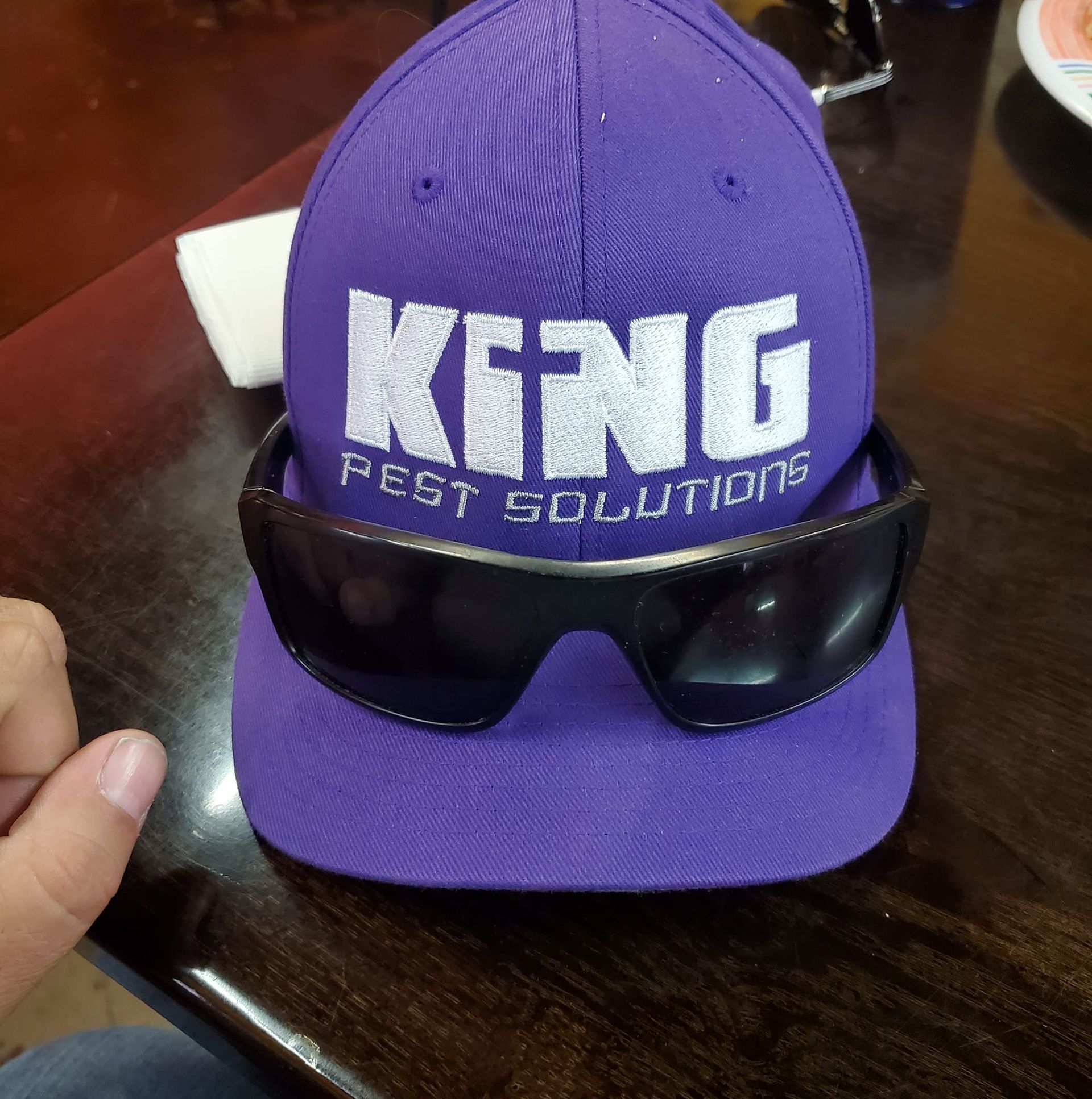King Pest Solutions branded cap